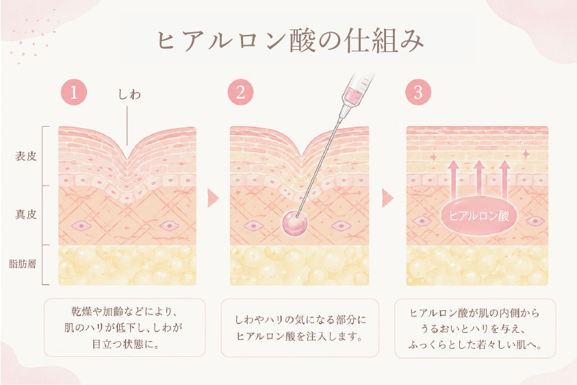 ヒアルロン酸注入の説明画像